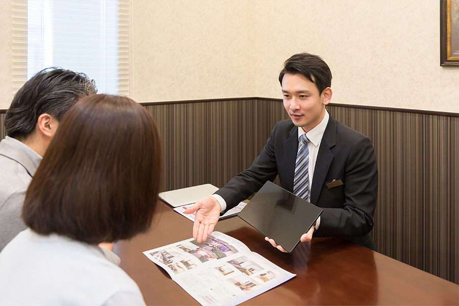お葬儀のお困りごとに寄り添う